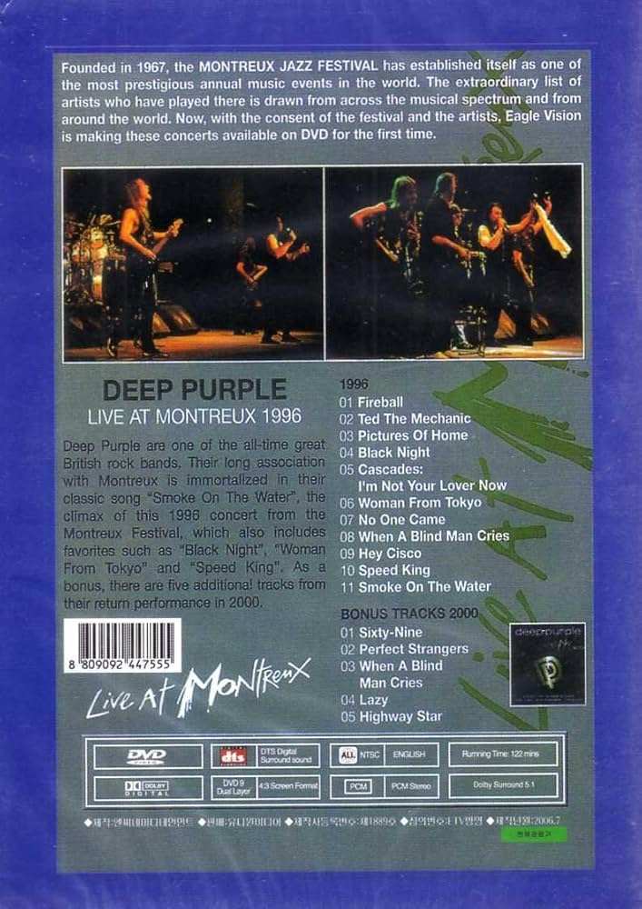 Amazon.co.jp: Live at Montreux 1996 [DVD] : DVD